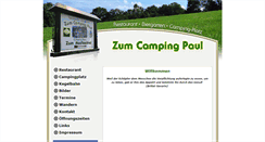 Desktop Screenshot of camping-paul.de